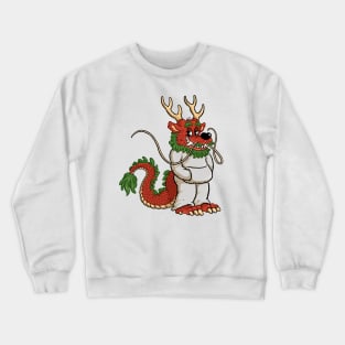 Dragon in Sweats Crewneck Sweatshirt